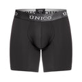 Boxer Unico Clasico Asfalto M23 Medio Microfibra Gris Oscuro