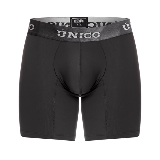 Boxer Unico Clasico Asfalto M23 Medio Microfibra Gris Oscuro