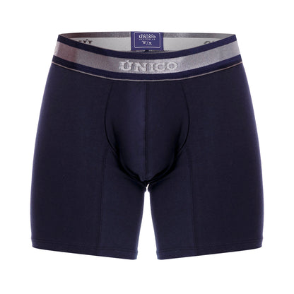 Boxer Unico Clasico Cardenal A23 Medio Algodon Azul Oscuro