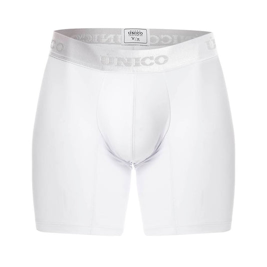 Boxer Unico Clasico Cristalino M23 Medio Microfibra Blanco