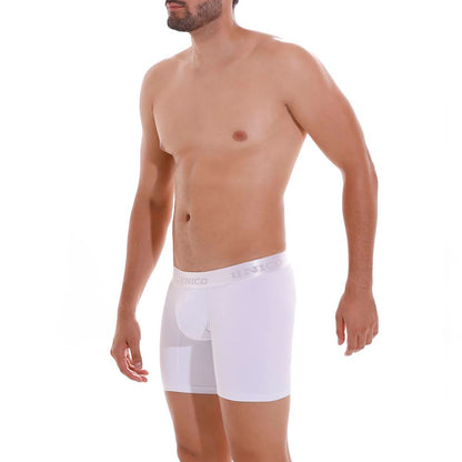 Boxer Unico Clasico Cristalino M23 Medio Microfibra Blanco