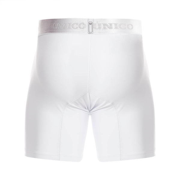 Boxer Unico Clasico Cristalino M23 Medio Microfibra Blanco