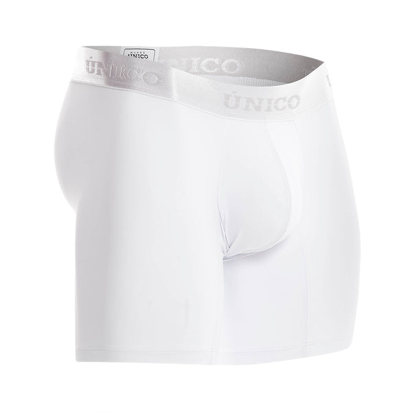 Boxer Unico Clasico Cristalino M23 Medio Microfibra Blanco