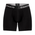 Boxer Unico Clasico Intenso A23 Medio Algodon Negro