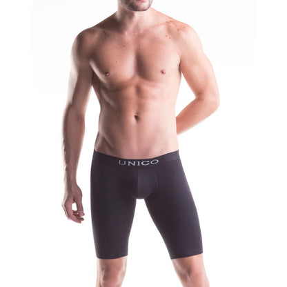 Boxer Unico Clasico Intenso M23 Athletic Microfibra Negro