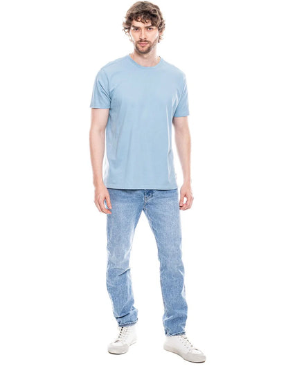 Camiseta Cuello Redondo Color Blue 312304 Azul Claro