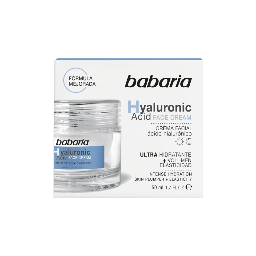 Babaria Crema Facial Acido Hialuronico Ultra Hidratante 50 ml