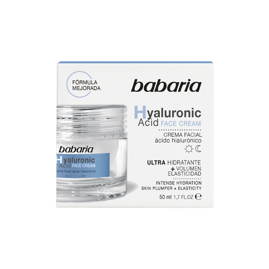 Babaria Crema Facial Acido Hialuronico Ultra Hidratante 50 ml