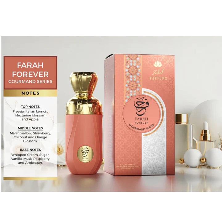 Perfume Zoghbi Zakat Parfum Gourmand Series Farah Forever 100 ml EDP