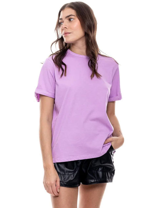 Camiseta Dama Color Blue 314304 Lila