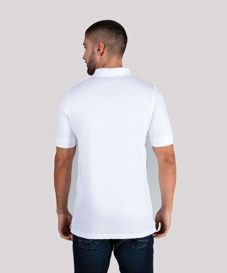 Camiseta Polo Oxford 022303 Blanco