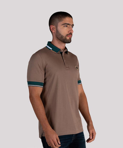 Camiseta Polo Oxford 022395 Cafe