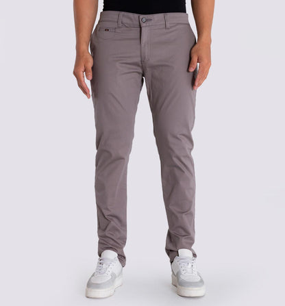 Pantalon Hombre Oxford 060747 Gris Claro