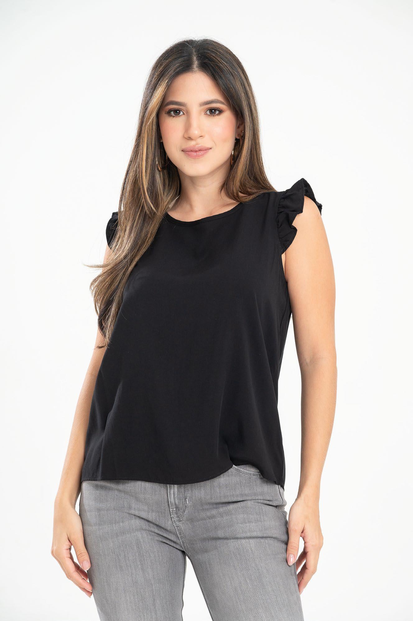 Blusa Ragstyle Pf31113446 Negro