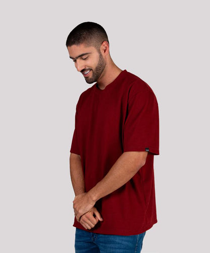 Camiseta Cuello Redondo Oxford 333639 Terracota