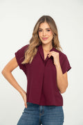 Blusa Ragstyle Pf31113823 Perdal Berenjena