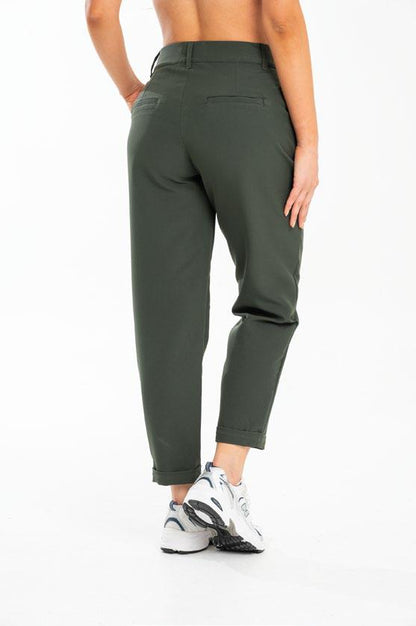 Pantalon Dama Ragstyle Pf32310465 Verde Militar