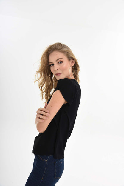 Blusa Ragstyle Pf34110007 Negro