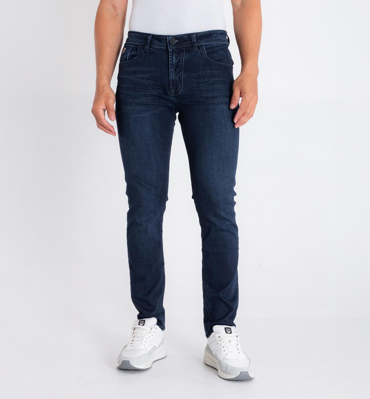 Jean Hombre Oxford 012052 Slim Fit Azul Oscuro
