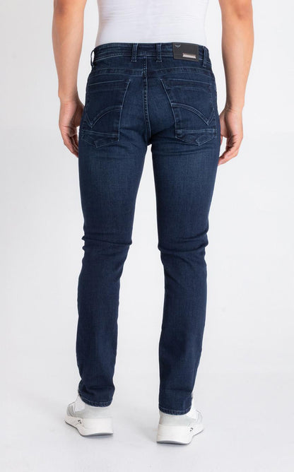 Jean Hombre Oxford 012052 Slim Fit Azul Oscuro