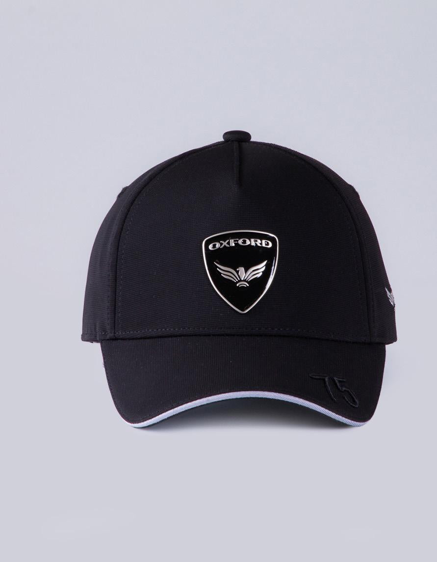 Gorra Oxford 125564 Negro Aplique