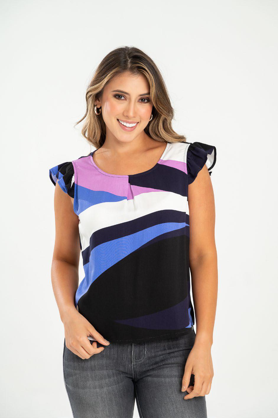 Blusa Ragstyle Pf31113369 Estampado