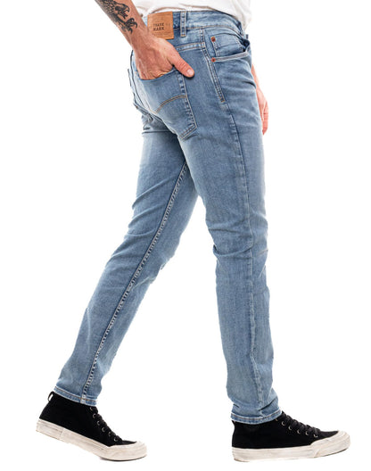 Jean Hombre Color Blue 321405 Slim Fit Azul Claro