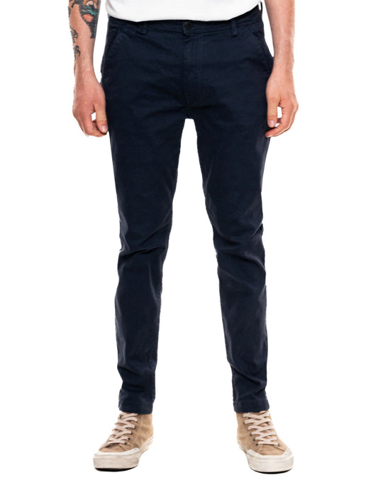 Pantalon Hombre Color Blue 2I2801 Tipo Chino Navy