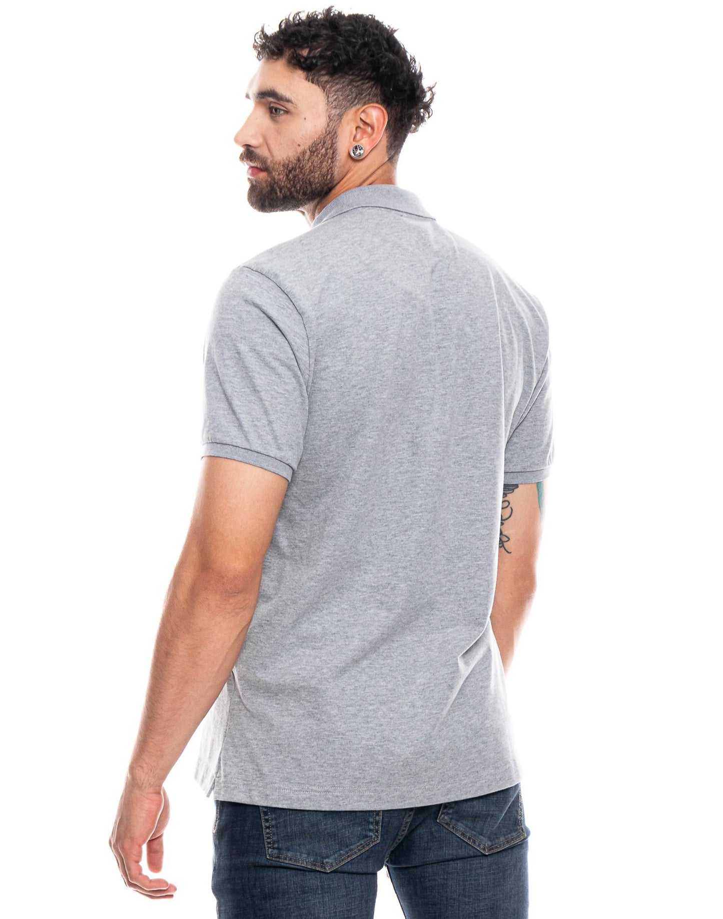 Camiseta Polo Color Blue 3I2701 Gris Jaspe