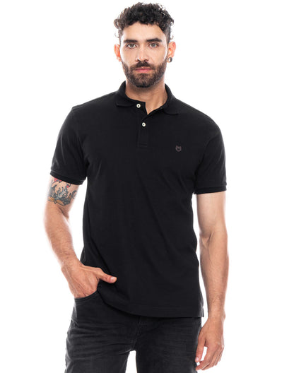 Camiseta Polo Color Blue 3I2701 Negro