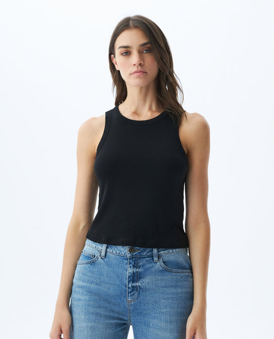 Camiseta Dama Chevignon 700E052 Basica Manga Sisa Negro