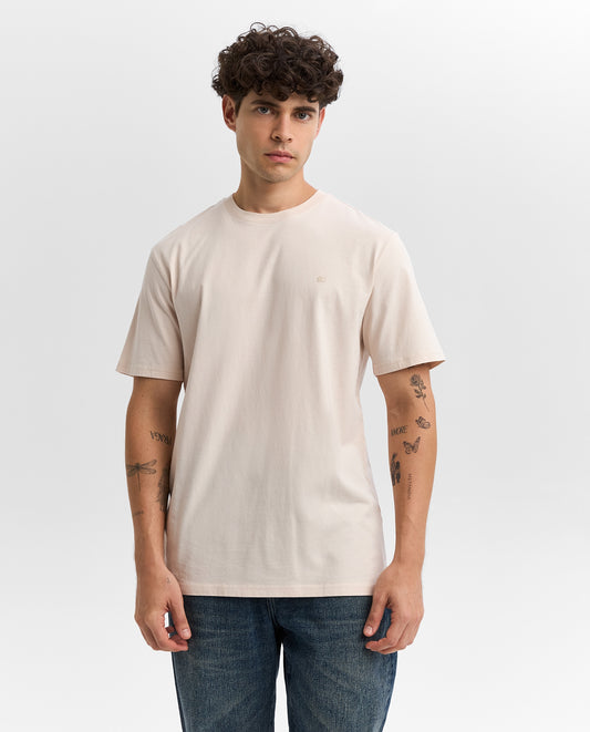 Camiseta Cuello Redondo Americanino 840F001 Slim Fit Crudo