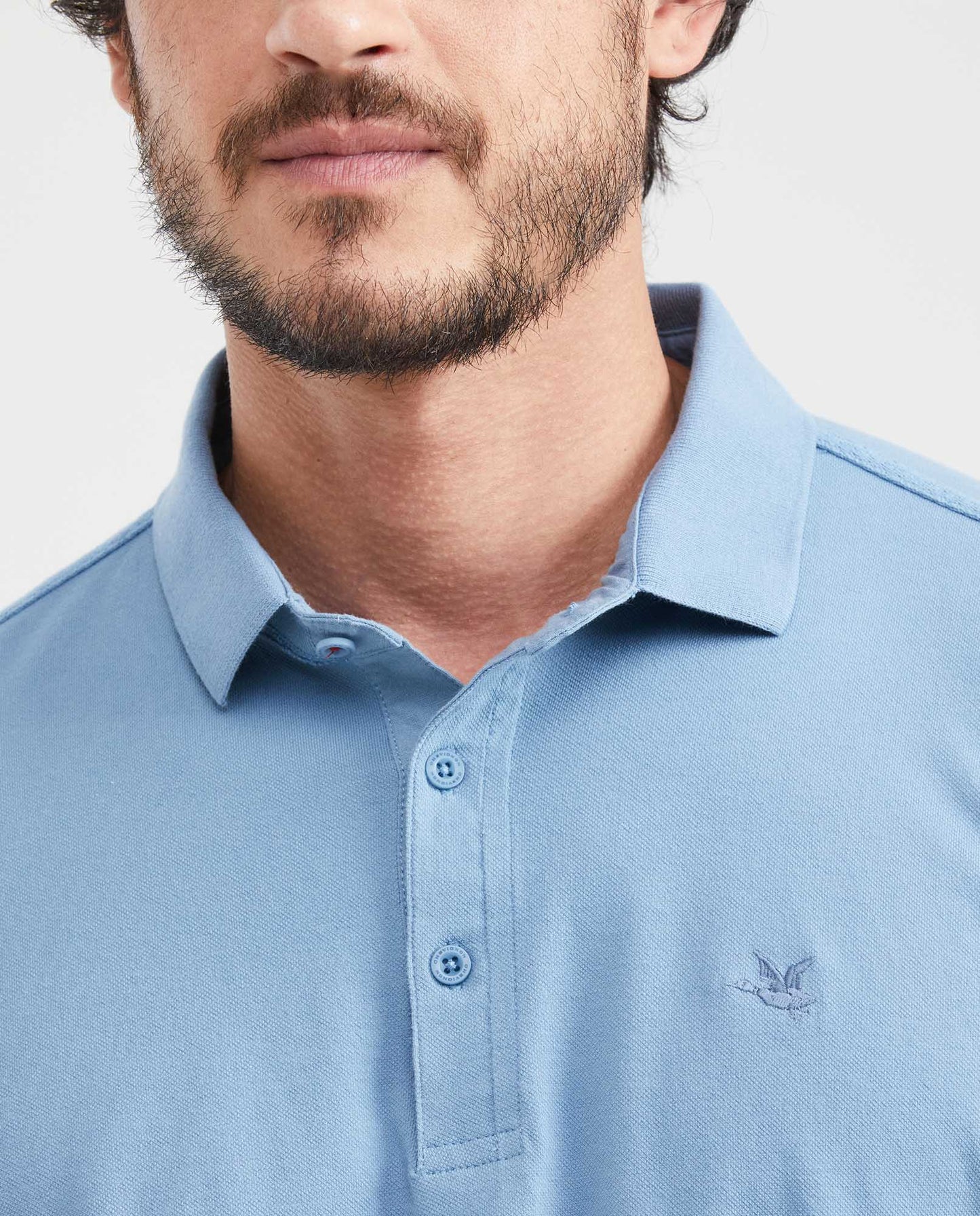 Camiseta Polo Chevignon 601G015 Classic Fit Azul Medio