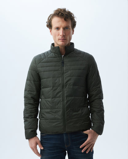 Chaqueta Hombre Chevignon 620E000 Togs Ultra Light Verde Oscuro