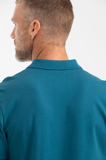 Camiseta Polo Chevignon 602G001 Slim Fit Azul Huracan Oscuro