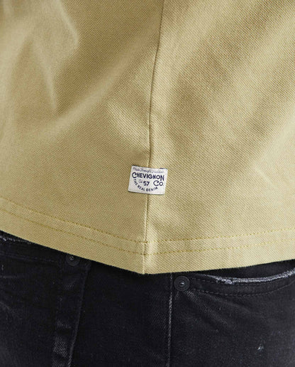 Camiseta Polo Chevignon 601G006 Slim Fit Verde Pistacho
