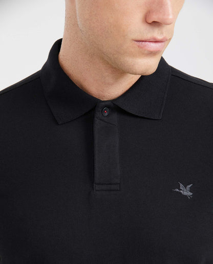 Camiseta Polo Chevignon 601G004 Slim Fit Negro