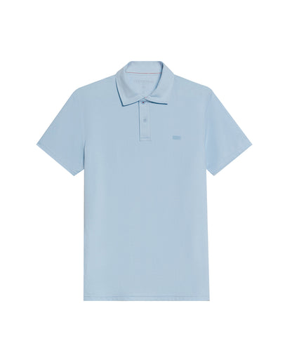 Camiseta Polo Chevignon 609G023 Slim Fit Azul Ligero Claro
