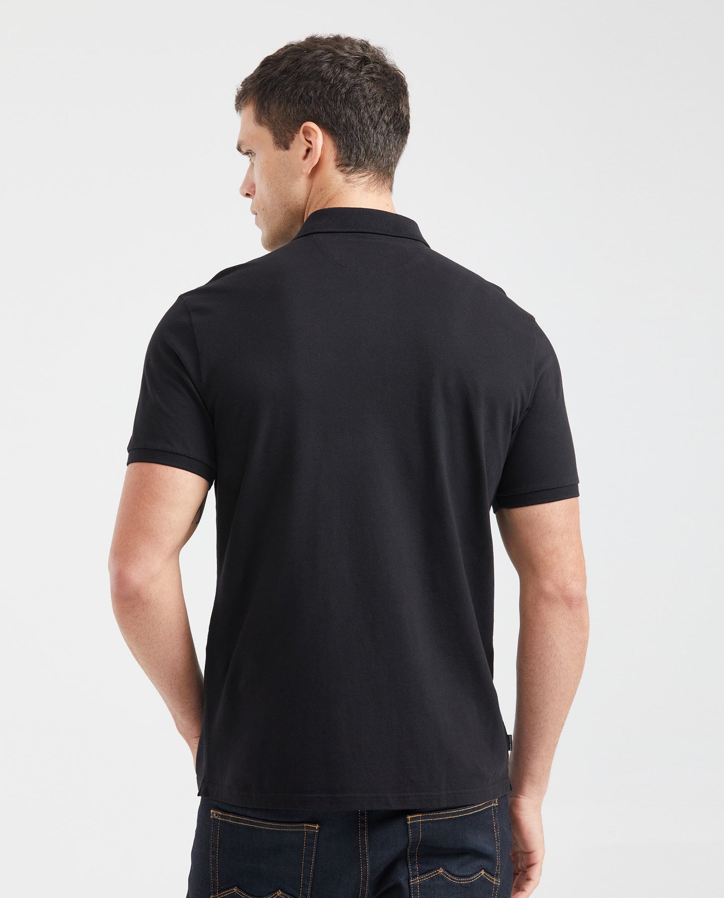 Camiseta Polo Chevignon 601G004 Slim Fit Negro