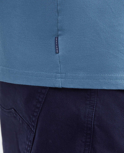 Camiseta Polo Chevignon 602F008 Classic Fit Azul Espejismo Oscuro
