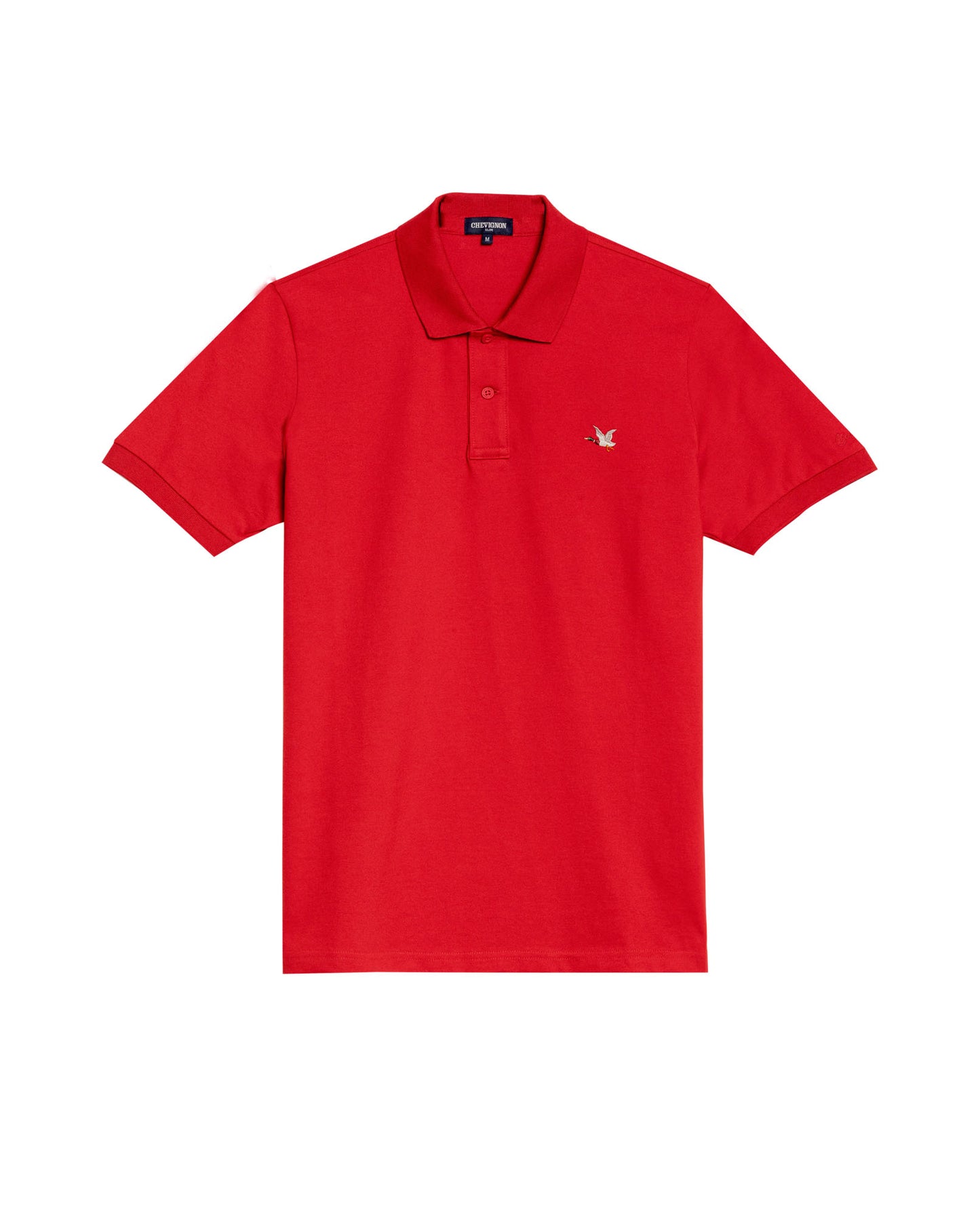 Camiseta Polo Chevignon 609G001 Slim Fit Rojo Navidad Medio