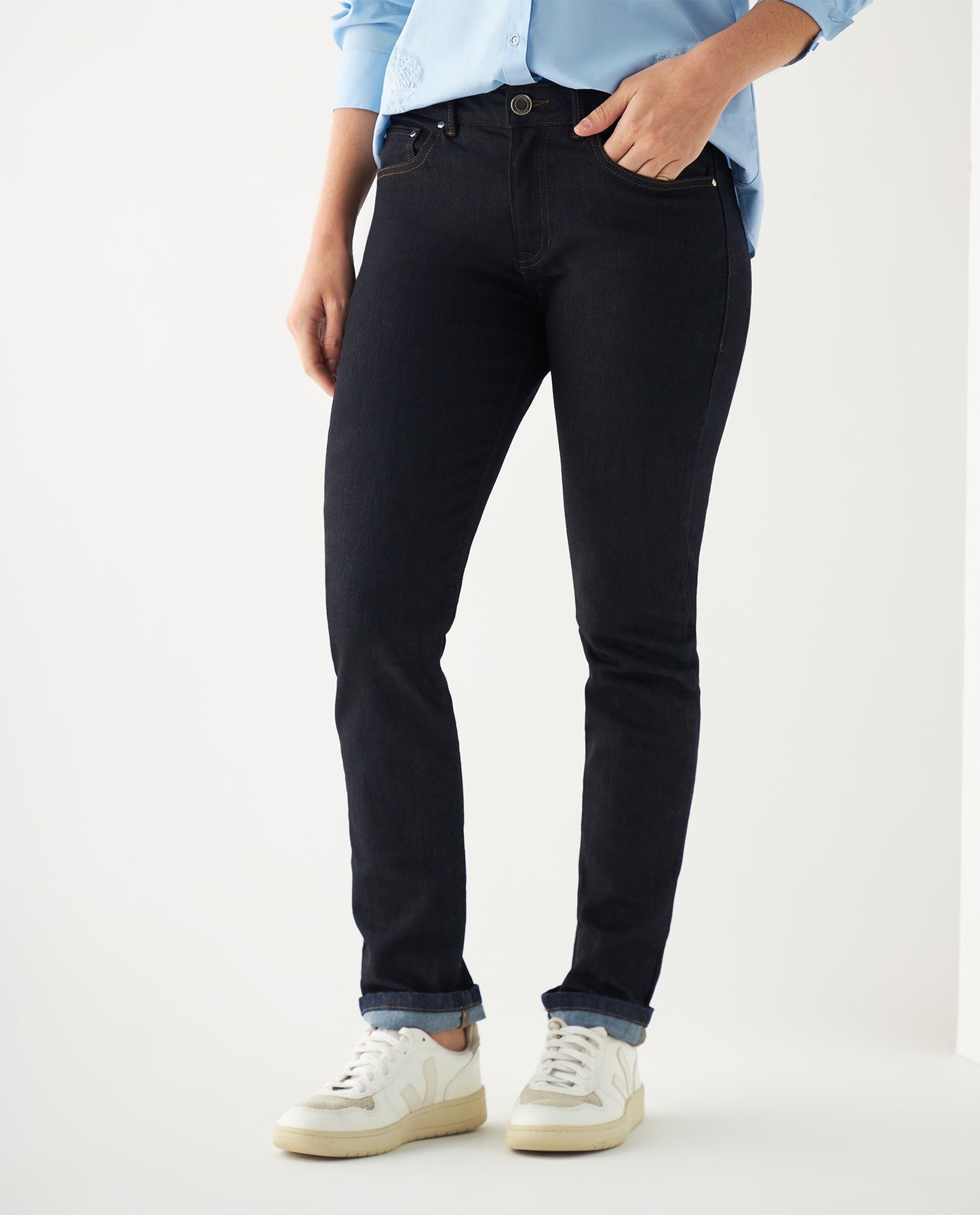 Jean Dama Esprit 671F003 Skinny Azul Oscuro