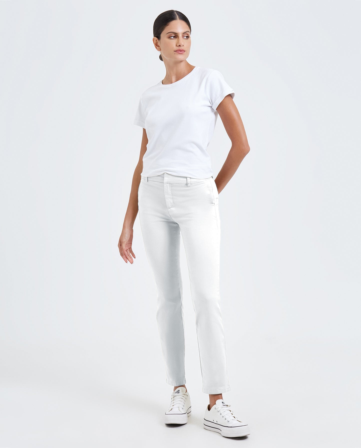 Pantalon Dama Esprit 1300002 Weekend Blanco