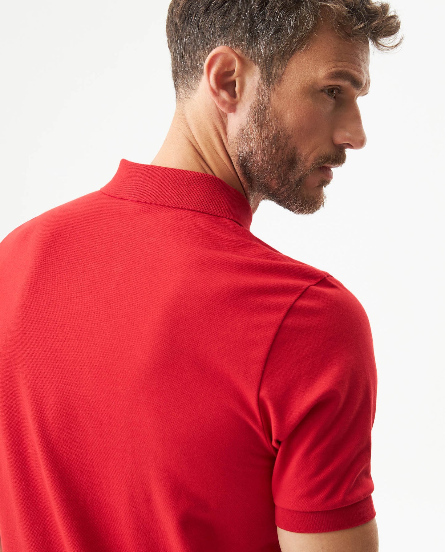 Camiseta Polo Chevignon 609G001 Slim Fit Rojo Navidad Medio