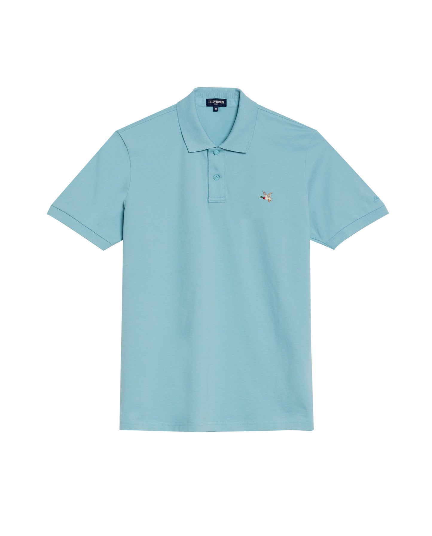 Camiseta Polo Chevignon 609G001 Slim Fit Azul Cameo Medio