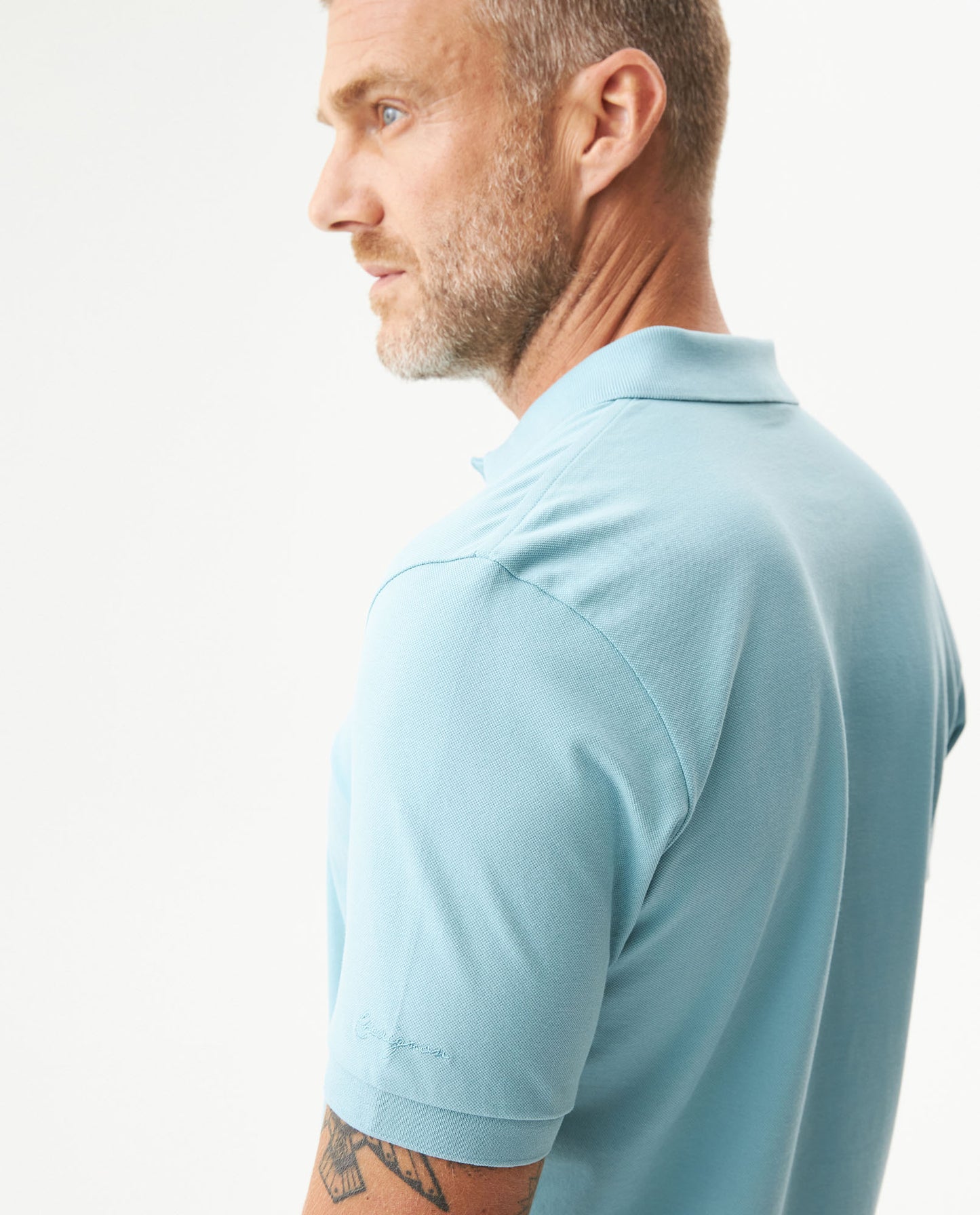 Camiseta Polo Chevignon 609G001 Slim Fit Azul Cameo Medio