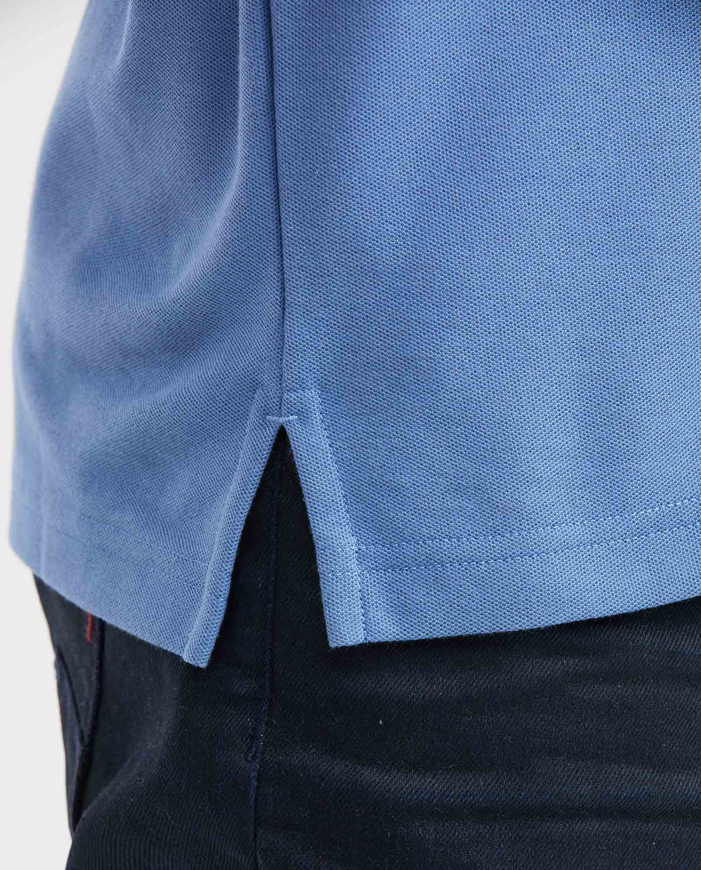 Camiseta Polo Chevignon 601G000 Classic Fit Azul Mezclilla Medio