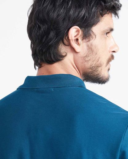 Camiseta Polo Chevignon 609F000 Classic Fit Verde Montaña Oscuro