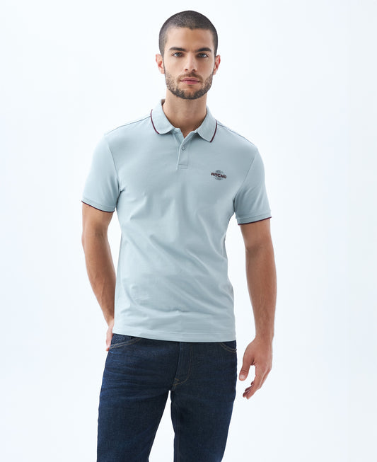 Camiseta Polo Americanino 809E004 Slim Fit Gris