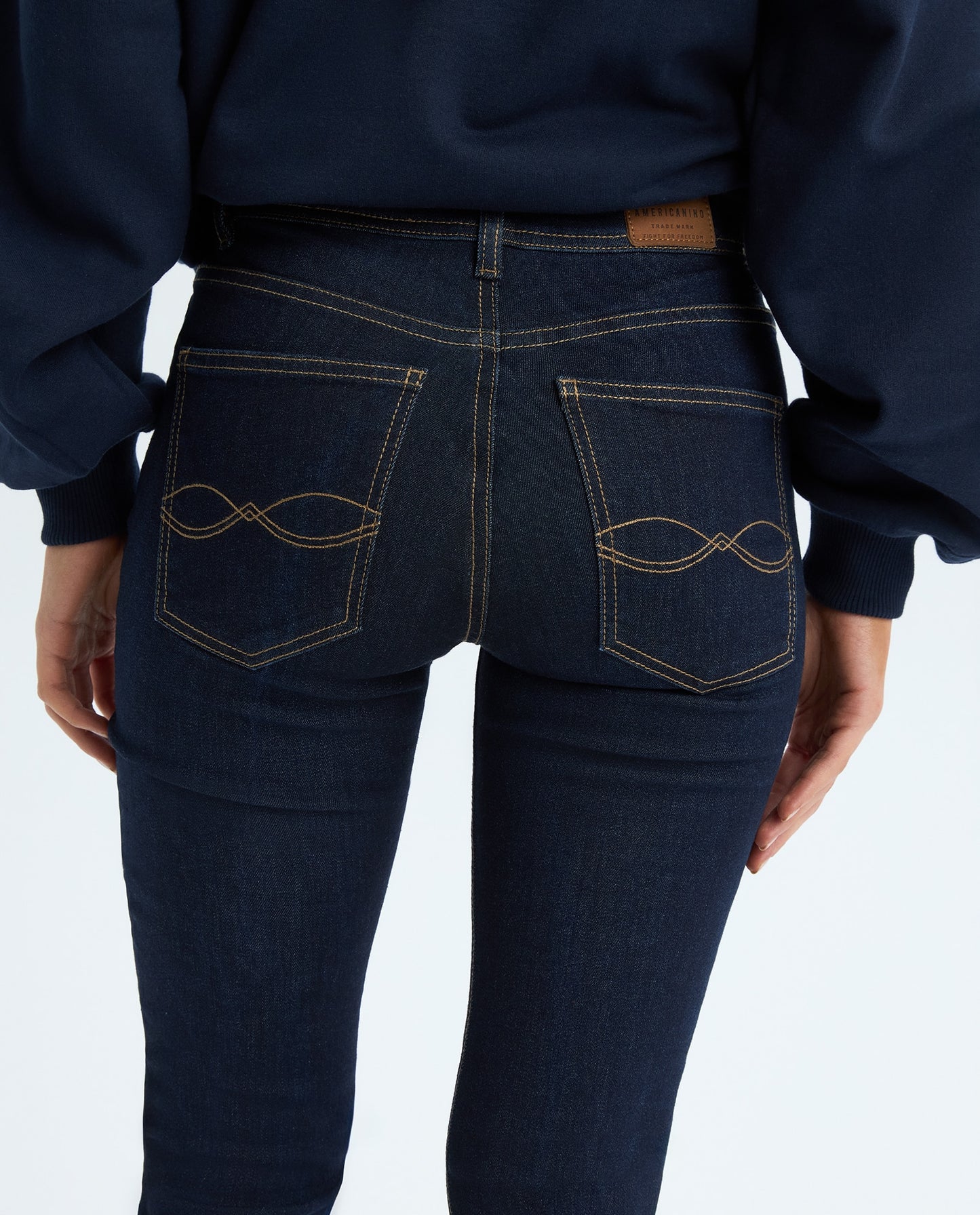 Jean Dama Americanino 333G603 Dallas Azul Oscuro